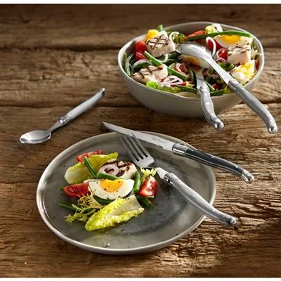 Lou Laguiole Traditioneel Salade Serveer Set 2 Delig 5 Lou Laguiole Traditioneel Salade Serveer Set 2 Delig - Afbeelding 3