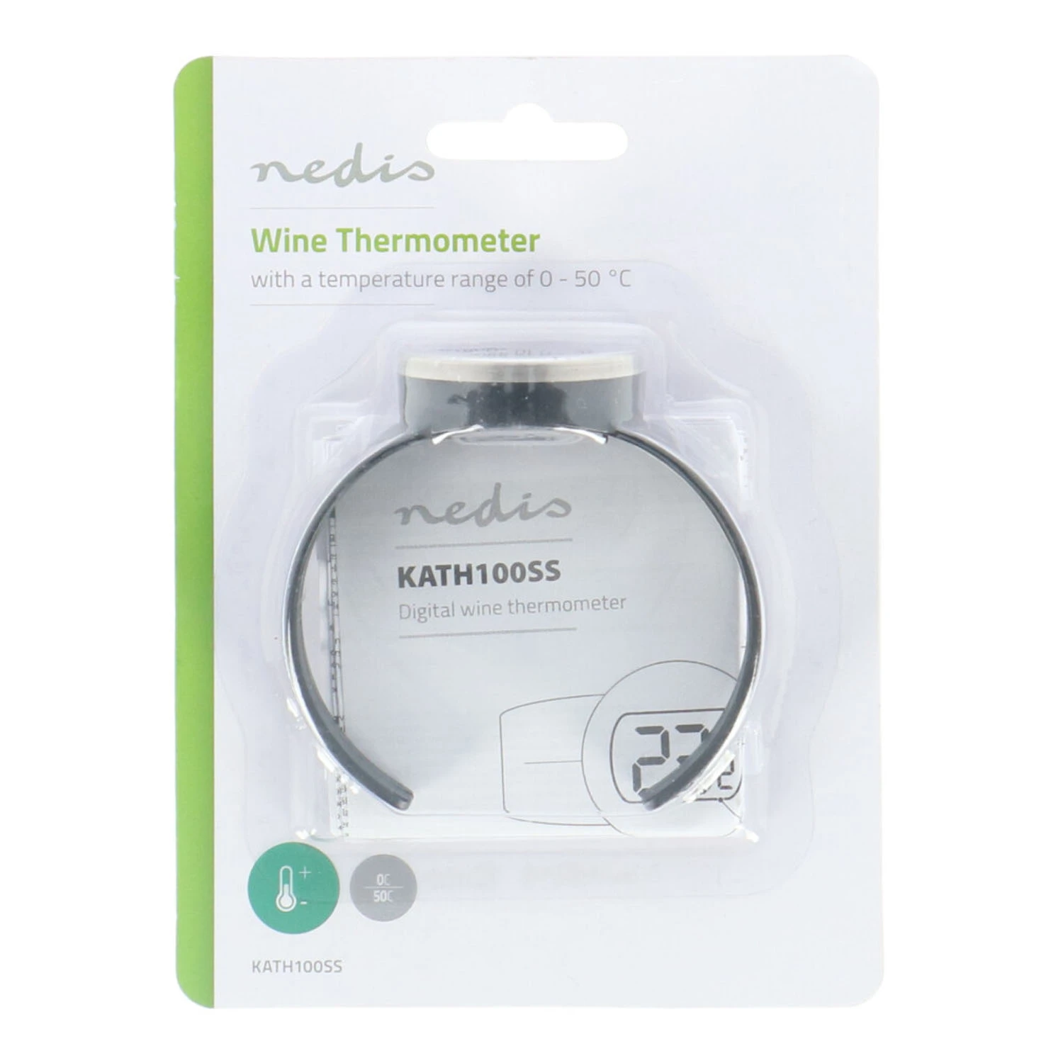 Nedis Thermometer Wijn Digitaal 4 Nedis Thermometer Wijn Digitaal - Afbeelding 2