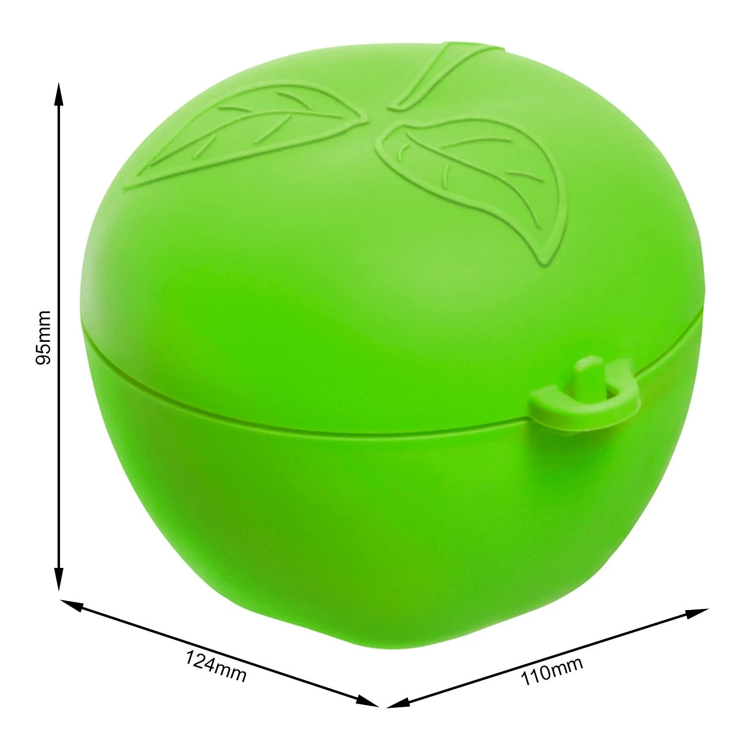 Rotho Appelbox 0,55 L FUN Lime Groen 4 Rotho Appelbox 0,55 L FUN Lime Groen - Afbeelding 2