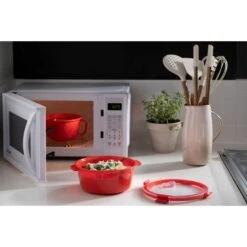 Curver Smart Magnetron Eco Vershoudbakje 1,6 L Rond Rood 7 Curver Smart Magnetron Eco Vershoudbakje 1,6 L Rond Rood -Default Template 2 101 3117 3 1