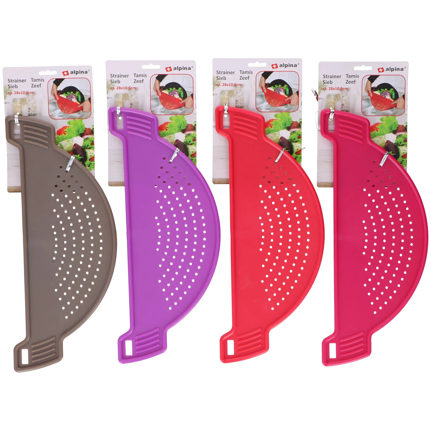 Alpina Afgietdeksel 28X10,5Cm Assorti 6 Alpina Afgietdeksel 28X10,5Cm Assorti - Afbeelding 4