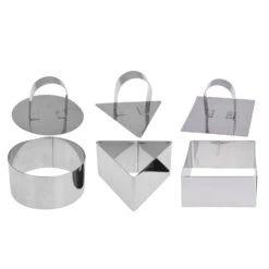 Merkloos Bakringen Set Van 4 3 Assorti Vormen -Default Template 2 101 5517 5