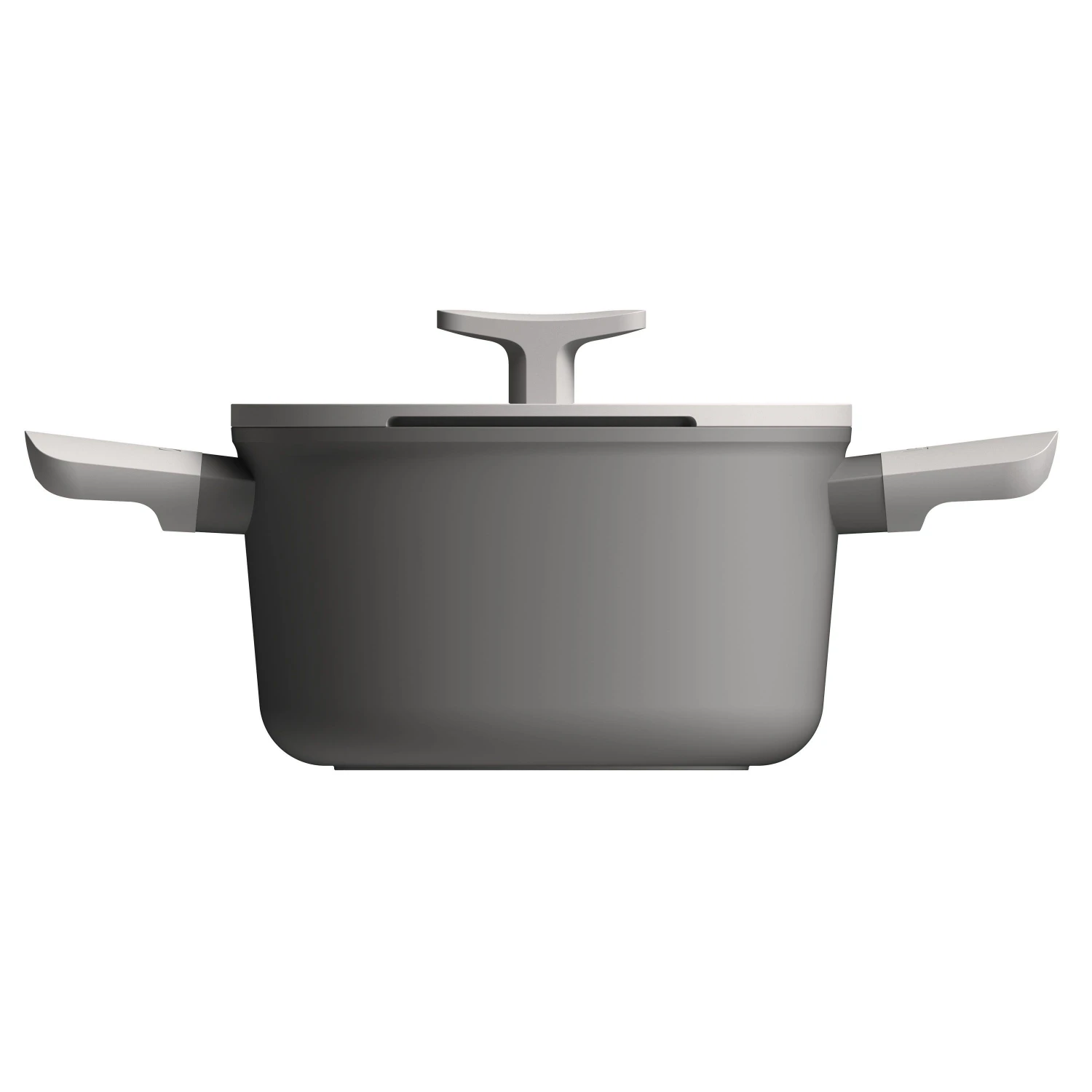 Berghoff Leo Kookpan Met Deksel Ø20 Cm Shadow 4 Berghoff Leo Kookpan Met Deksel Ø20 Cm Shadow - Afbeelding 2