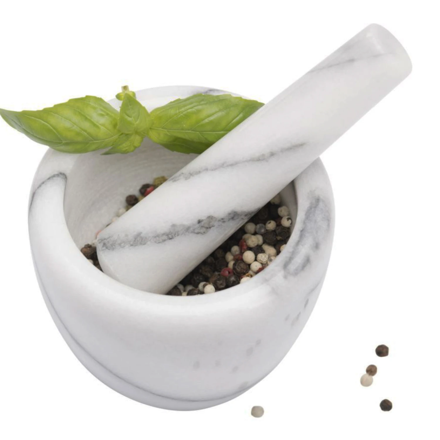 Westmark Vijzel Marmer 10 Cm 4 Westmark Vijzel Marmer 10 Cm - Afbeelding 2