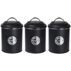 Excellent Houseware Voorraadblikkenset 3-delig