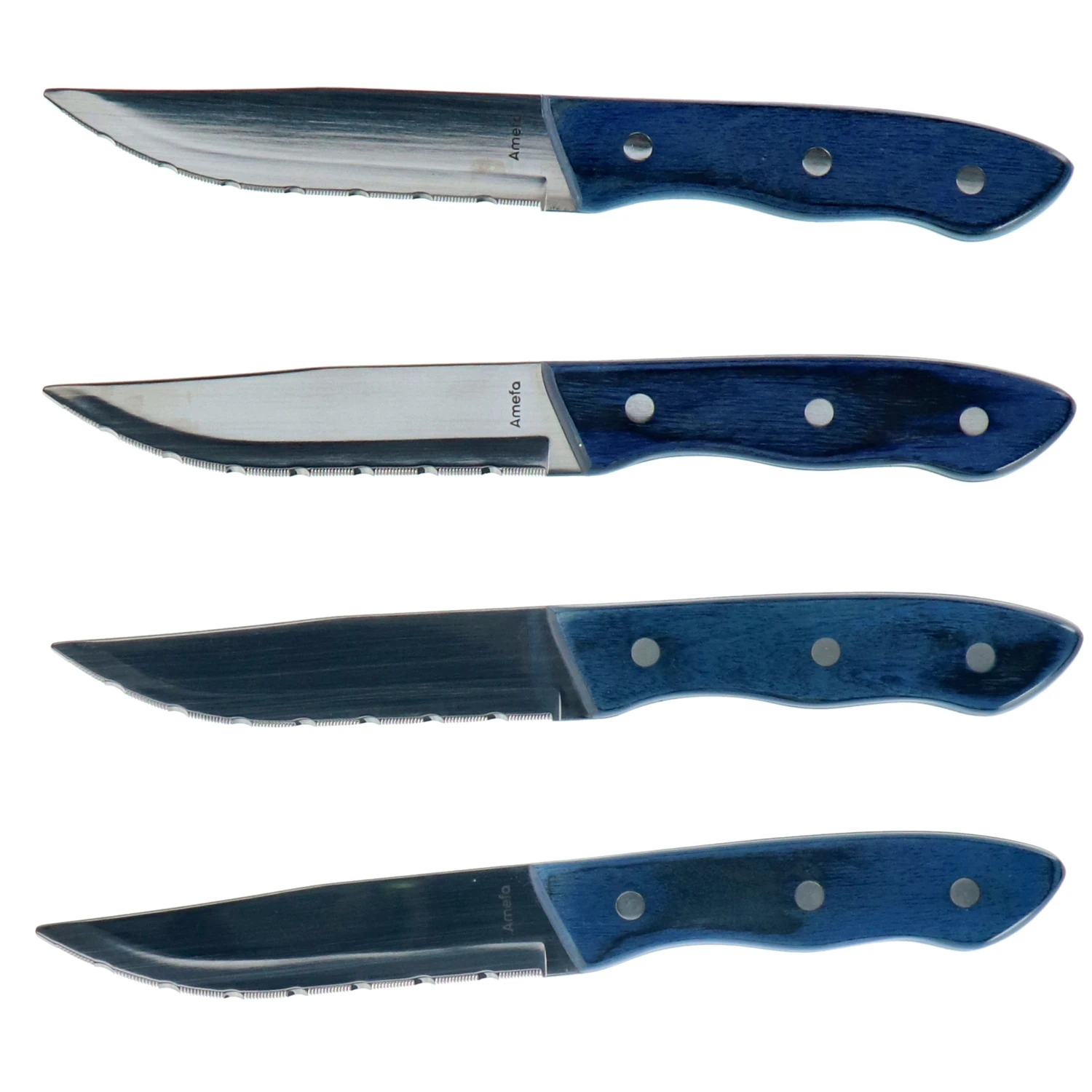 Amefa Hercule Steakmessen 4 Stuks 6 Amefa Hercule Steakmessen 4 Stuks - Afbeelding 4