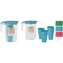 Excellent Houseware Schenkkan Met 4 Glazen 3 Assorti -Default Template 2 101 6990 4 1