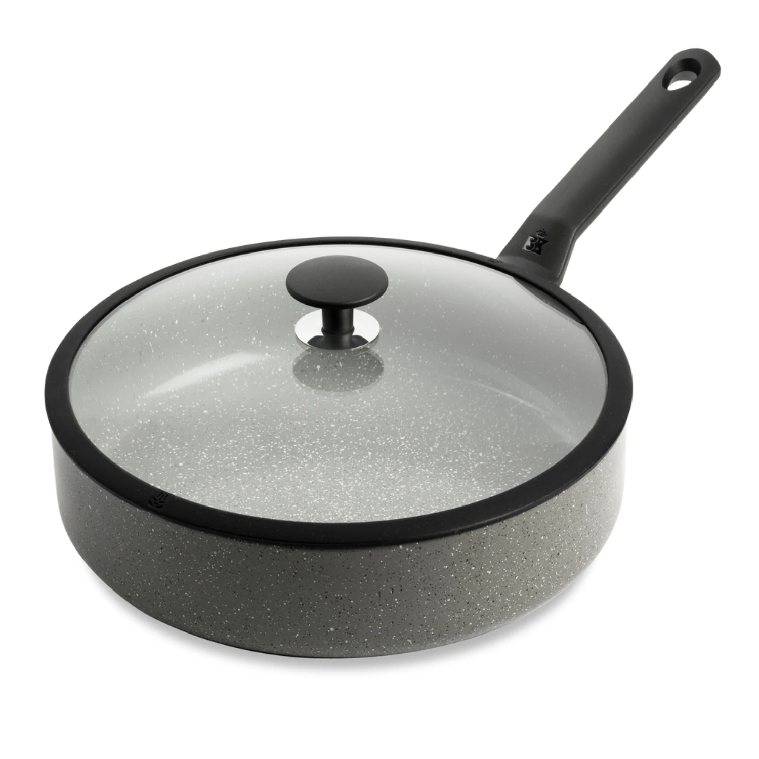 BK Granite Hapjespan Met Deksel Ø28 Cm 3 BK Granite Hapjespan Met Deksel Ø28 Cm