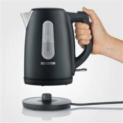 Severin Waterkoker 2200W 1 L Mat-zwart RVSWK 9553 7 Severin Waterkoker 2200W 1 L Mat-zwart RVSWK 9553 -Default Template 2 101 9553 2 1