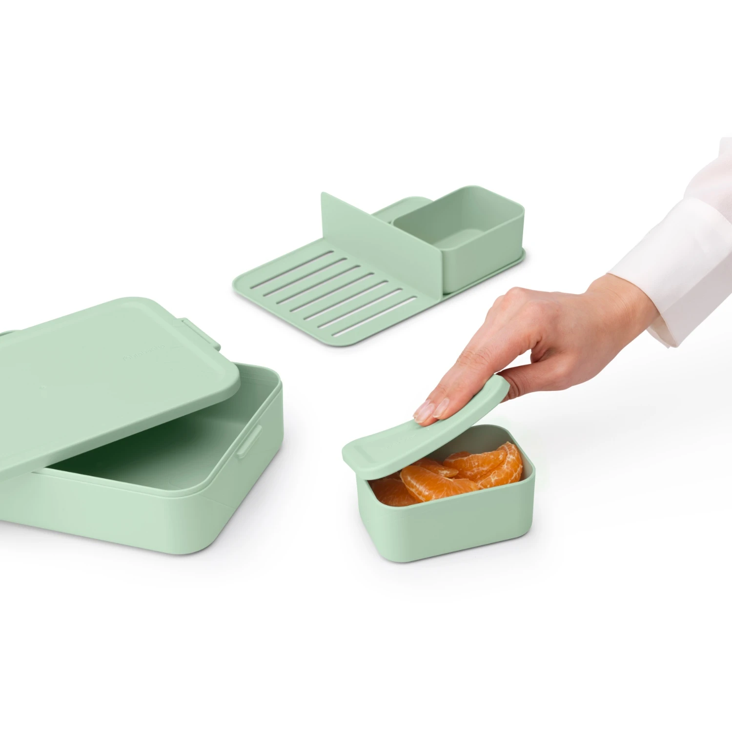 Brabantia Make & Take Bento Lunchbox Groot Jade Groen 7 Brabantia Make & Take Bento Lunchbox Groot Jade Groen - Afbeelding 5