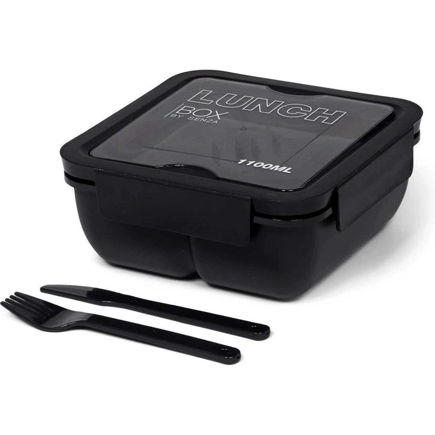 Senza Lunch Box 1100 Ml Tarwestro Zwart 5 Senza Lunch Box 1100 Ml Tarwestro Zwart - Afbeelding 3