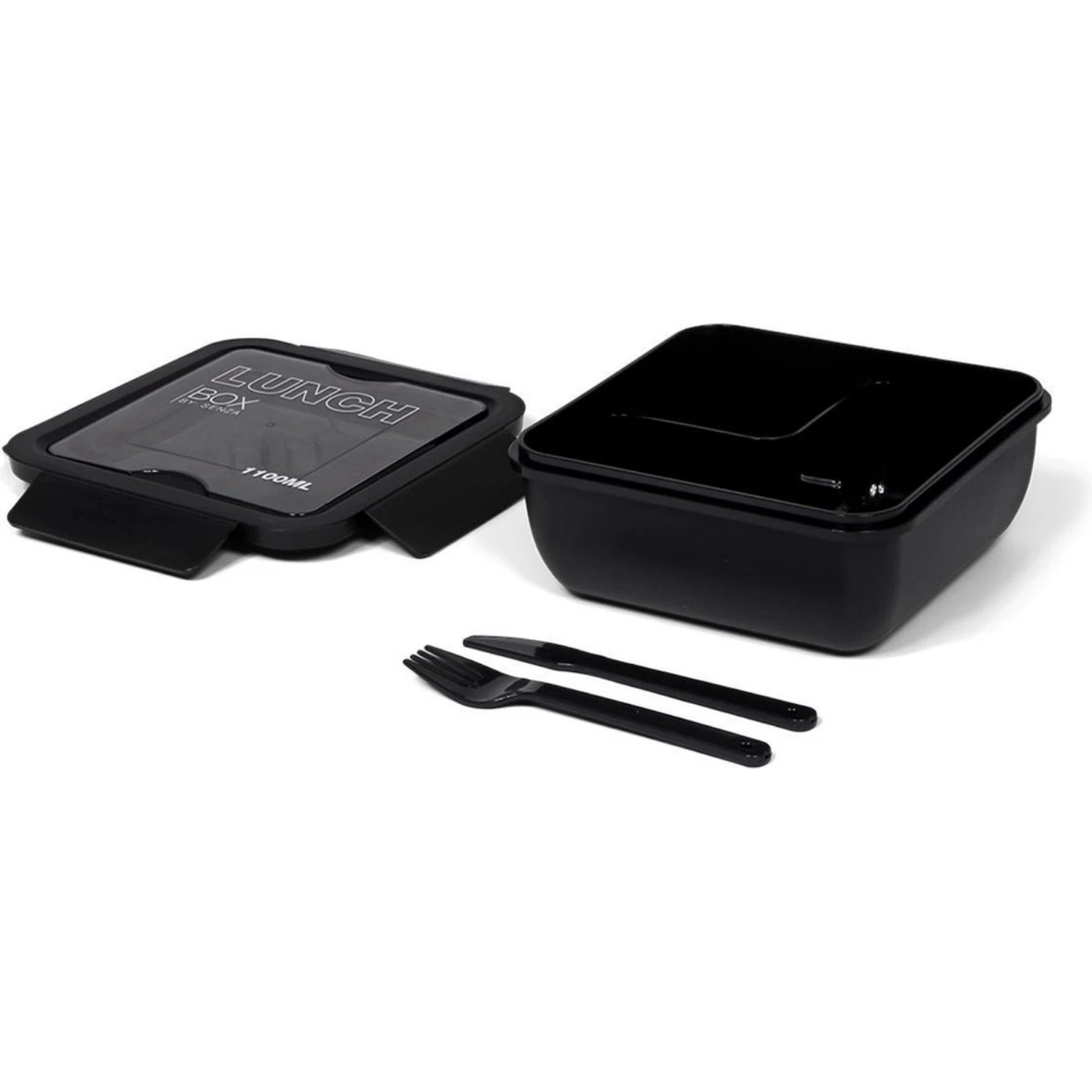Senza Lunch Box 1100 Ml Tarwestro Zwart 6 Senza Lunch Box 1100 Ml Tarwestro Zwart - Afbeelding 4