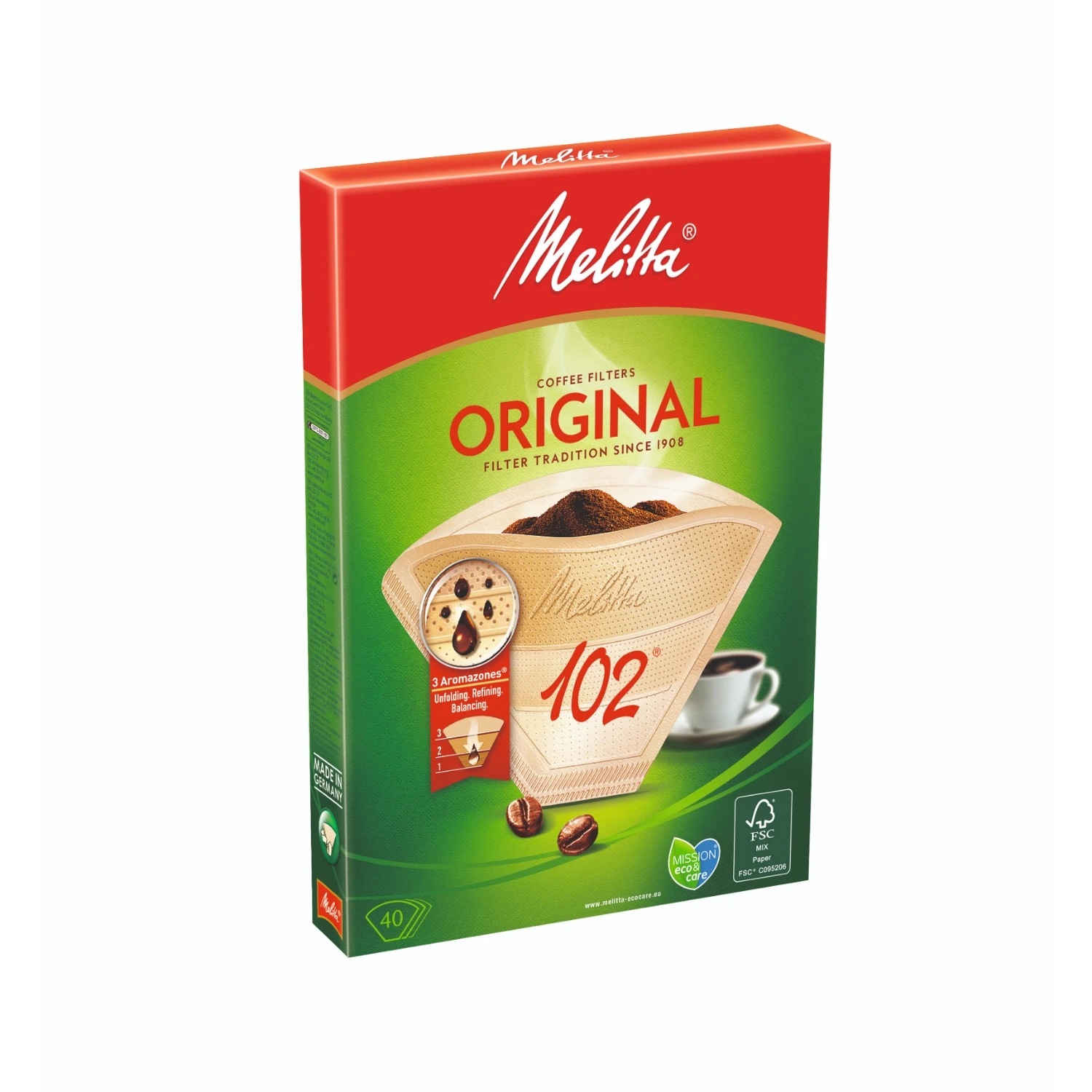 Melitta Filters 102/40 Bruin 3 Melitta Filters 102/40 Bruin