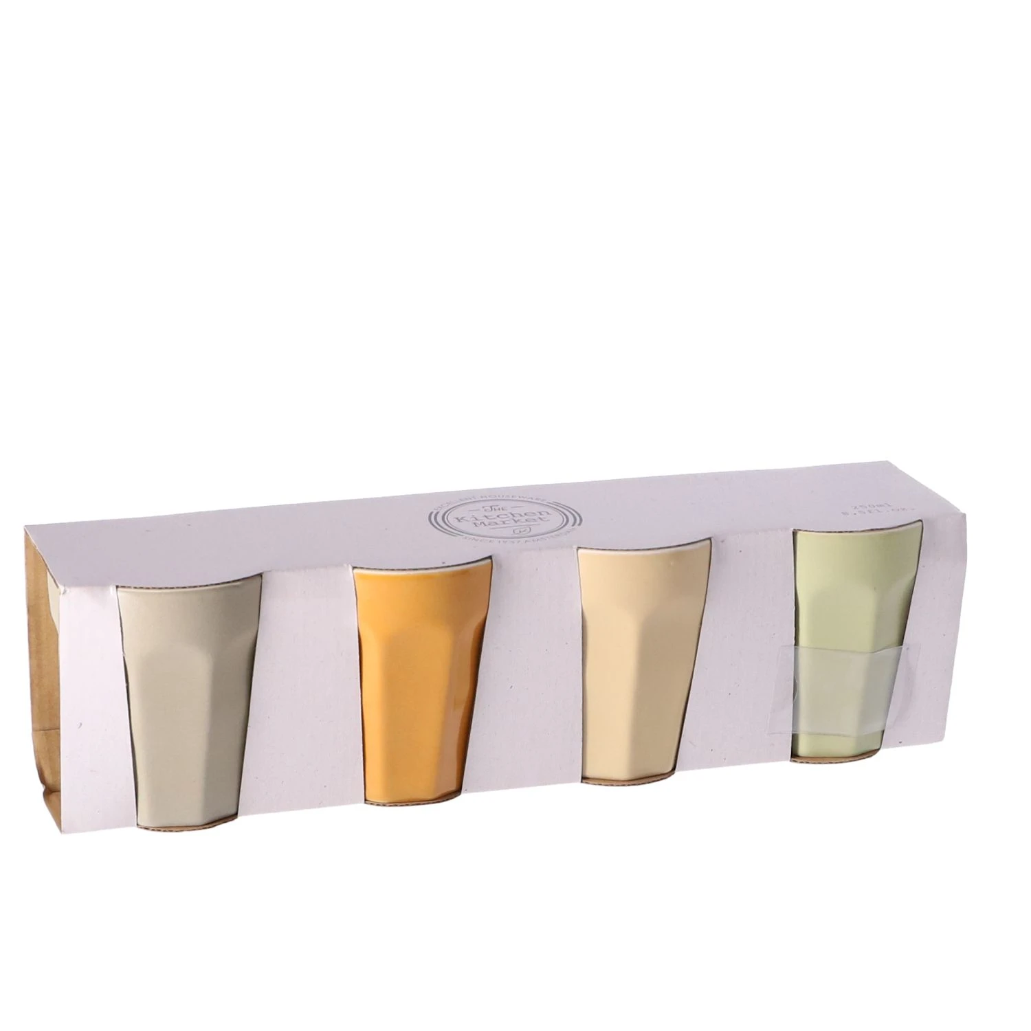 Bekerset Porselein 250 Ml 4 Stuks 3 Bekerset Porselein 250 Ml 4 Stuks