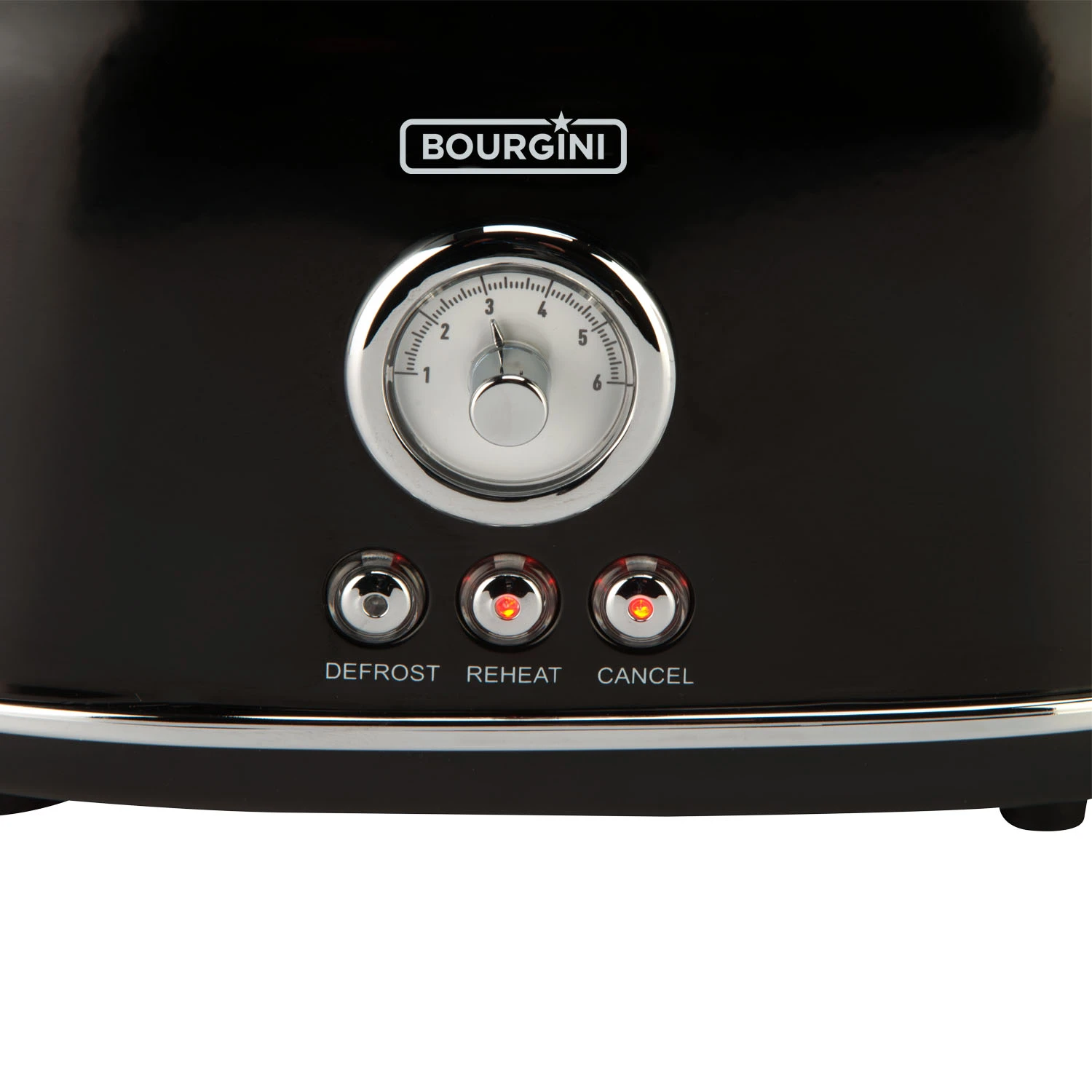 Bourgini Retro Toaster Black 5 Bourgini Retro Toaster Black - Afbeelding 3