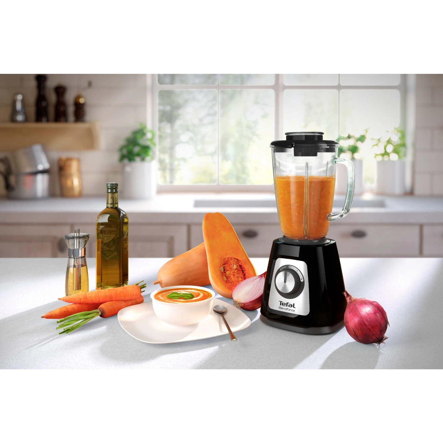 Tefal Blender Blendforce II Glas Zwart Accessoires 10 Tefal Blender Blendforce II Glas Zwart Accessoires - Afbeelding 8