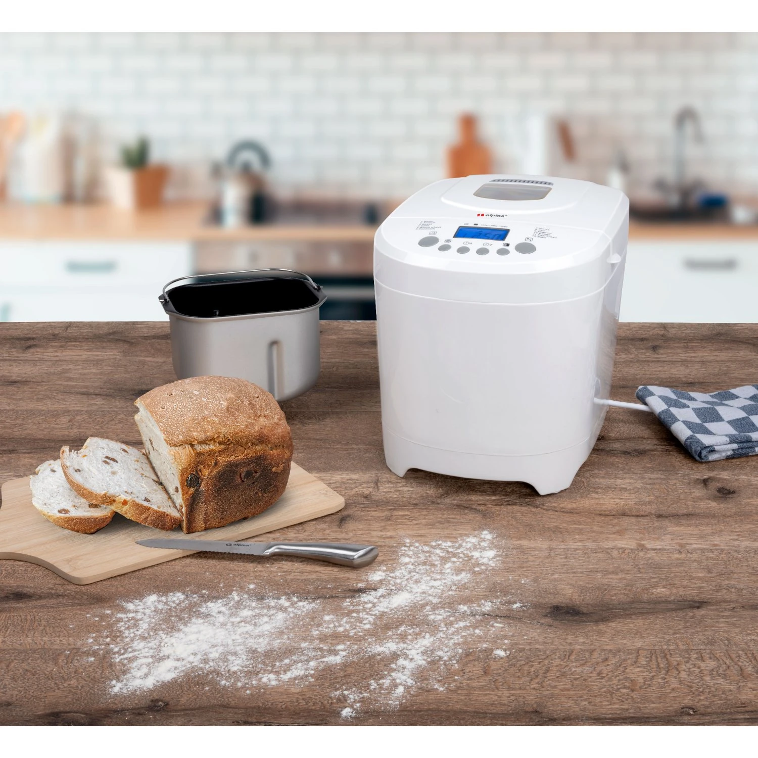 Alpina Broodbakmachine 2L 230V 10 Alpina Broodbakmachine 2L 230V - Afbeelding 8