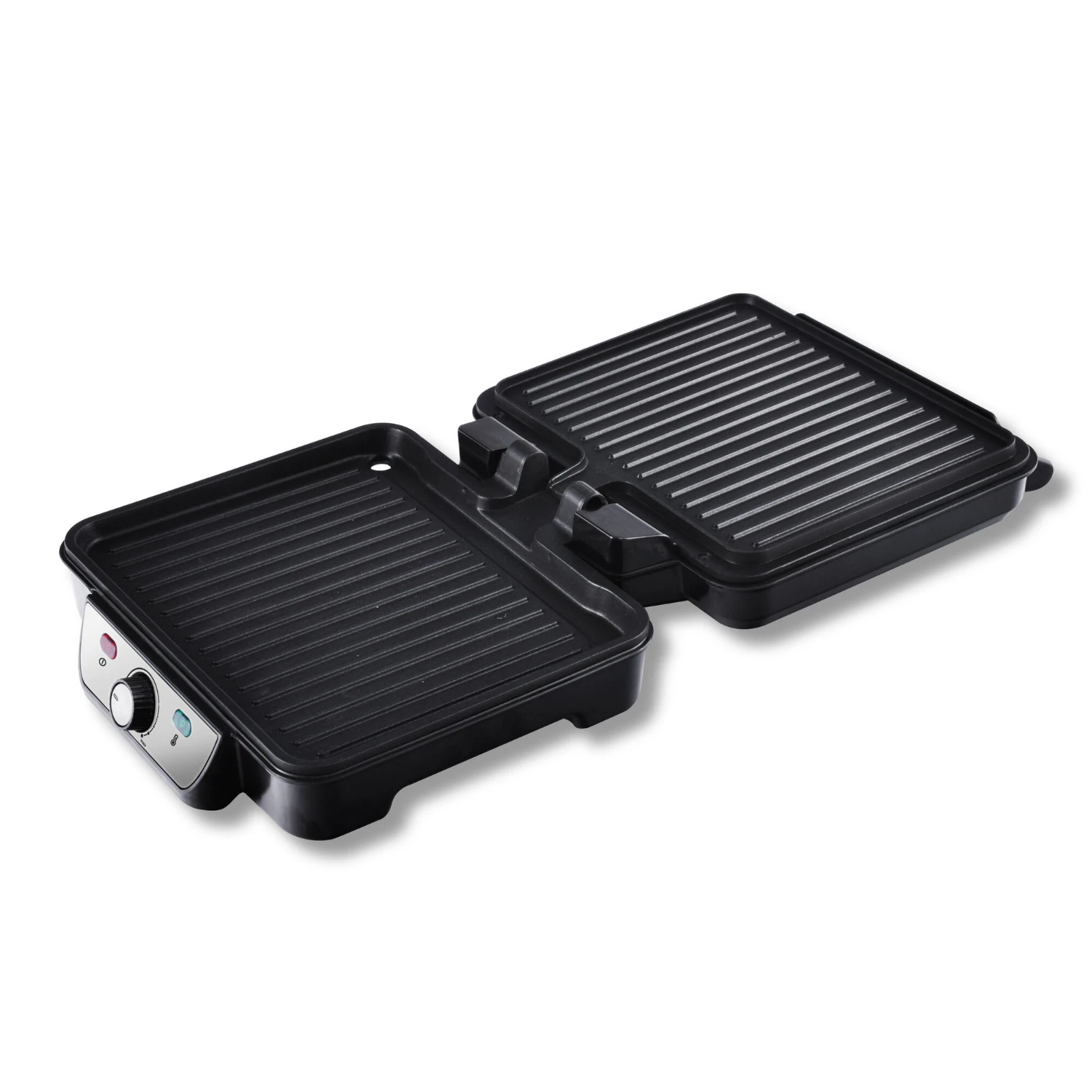 Inventum Contactgrill CG618 1800W Zwart 4 Inventum Contactgrill CG618 1800W Zwart - Afbeelding 2