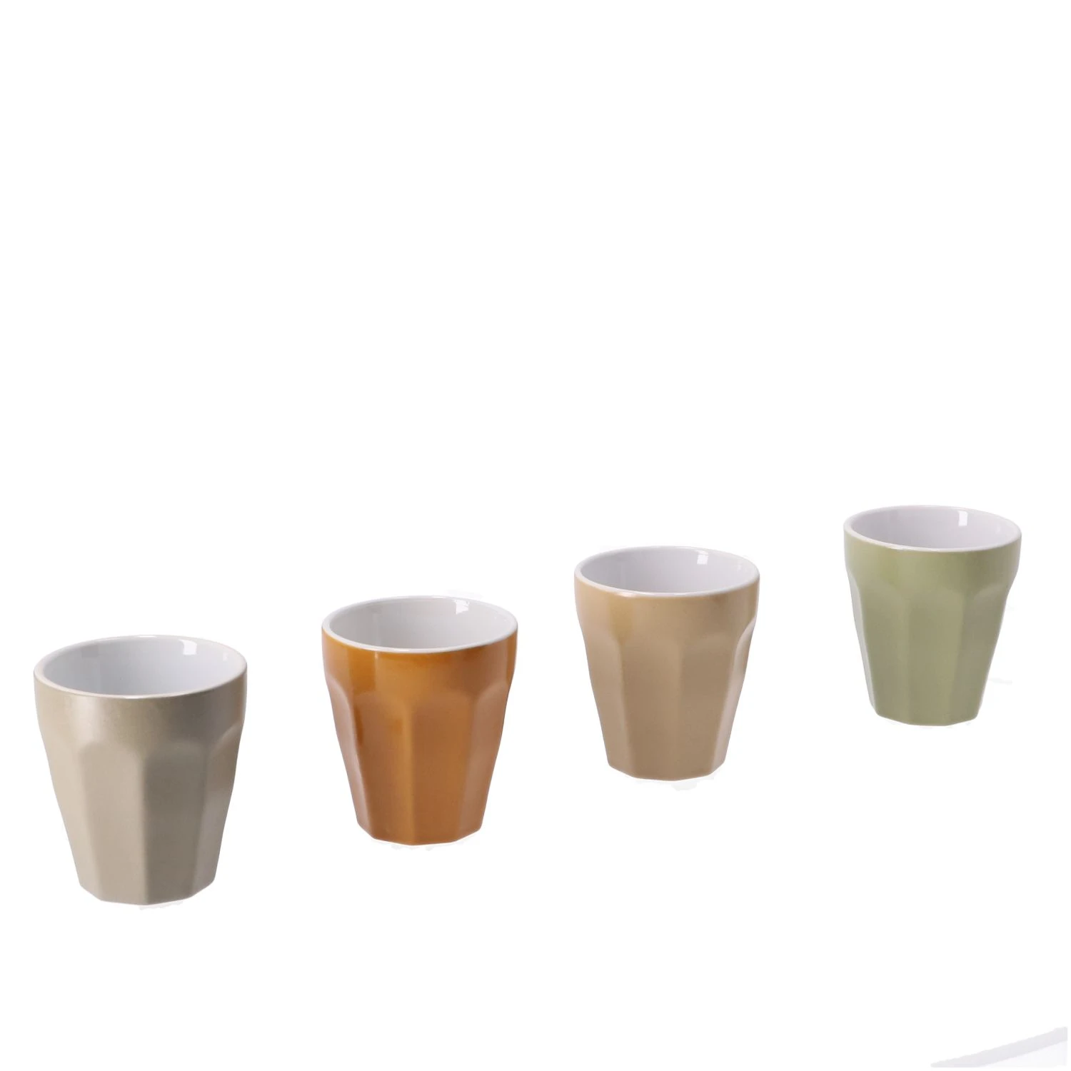 Bekerset Porselein 250 Ml 4 Stuks 4 Bekerset Porselein 250 Ml 4 Stuks - Afbeelding 2