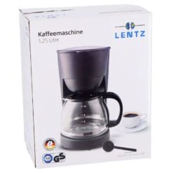 Koffiezetapparaat 1,25L Zwart 750W -Default Template 2 bb7a545f64dcbc170ce5ff023bb39618